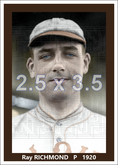 Ray Richmond - 1920 St. Louis Browns - choose a size & style
