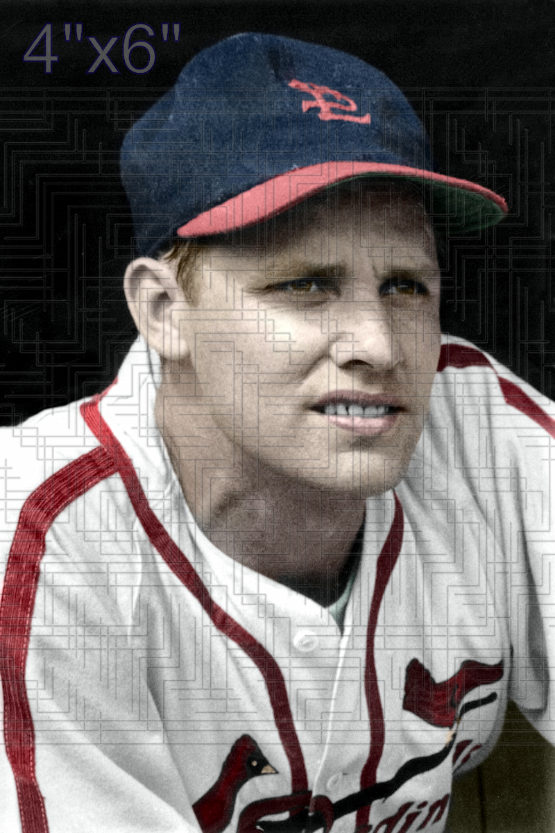 Ray Sanders - 1942-45 St. Louis Cardinals - choose a size & style