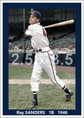 Ray Sanders - 1946 Boston Braves - choose a size & style