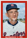 Ray Semproch - 1961 Washington Senators - choose a size & style