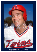 Ray Smith - 1982 Minnesota Twins - choose a size & style