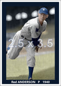 Red Anderson - 1940 Washington Senators - choose a size & style