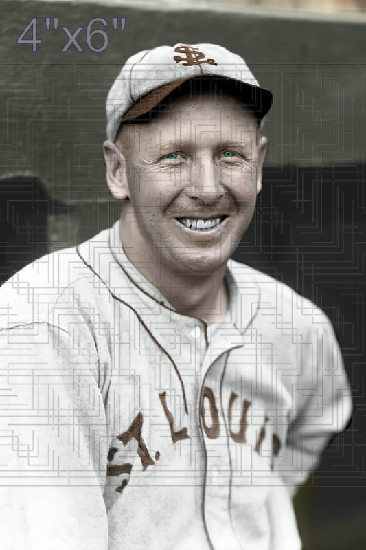 Red Badgro - 1929 St. Louis Browns - choose a size & style