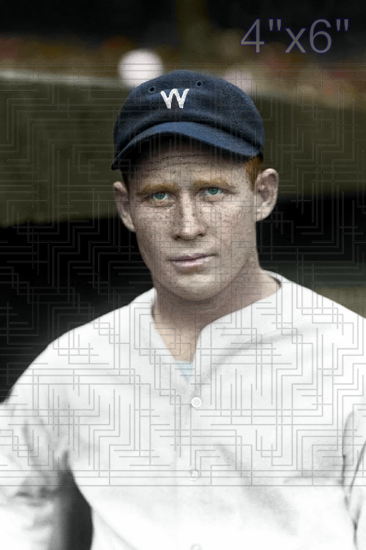 Red Barnes - 1930 Washington Senators - choose a size & style