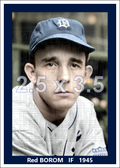 Red Borom - 1945 Detroit Tigers - choose a size & style