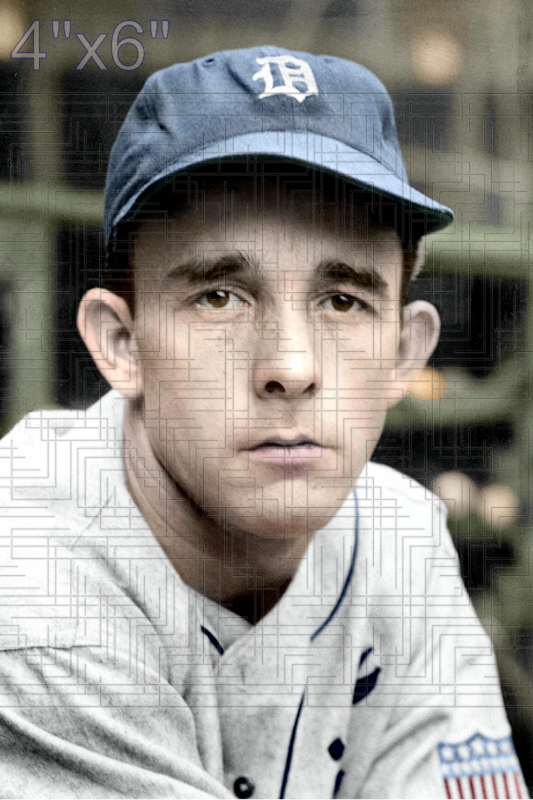 Red Borom - 1945 Detroit Tigers - choose a size & style