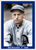 Red Bullock - 1936 Philadelphia Athletics - choose a size & style