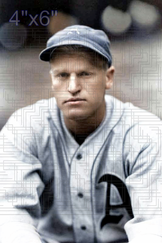 Red Bullock - 1936 Philadelphia Athletics - choose a size & style