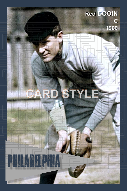 Red Dooin - 1908 Philadelphia Phillies - choose a size & style