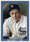Red Evans - 1936 Chicago White Sox - choose a size & style