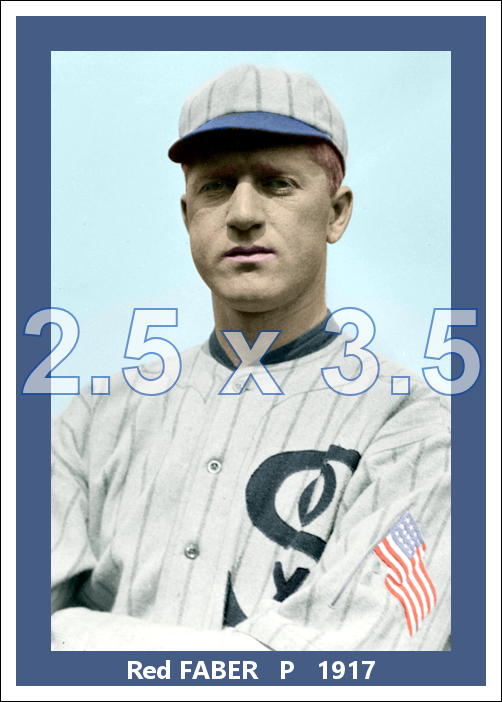 Red Faber - 1917 Chicago White Sox - choose a size & style