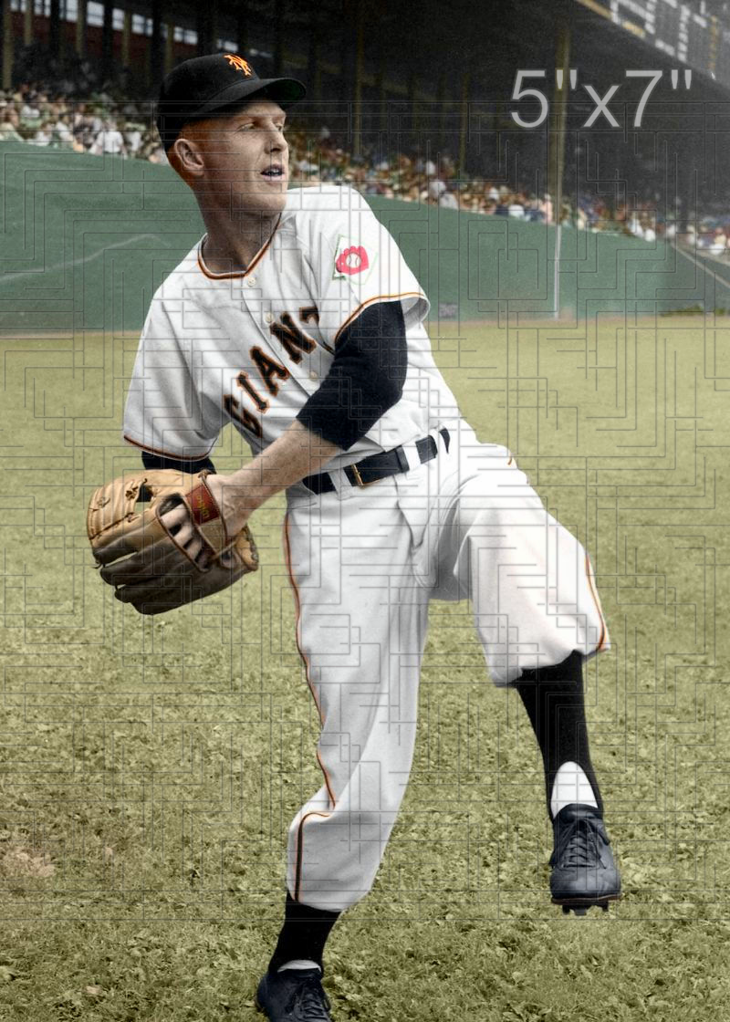 Red Hardy - 1951 New York Giants - choose a size & style