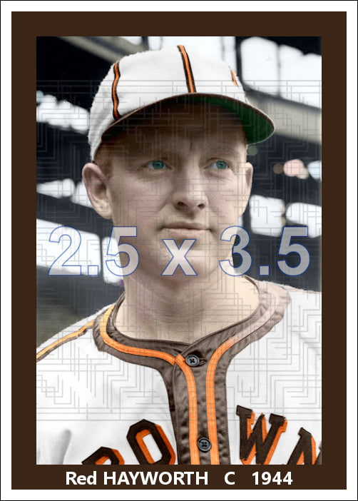 Red Hayworth - 1944 St. Louis Browns - choose a size & style