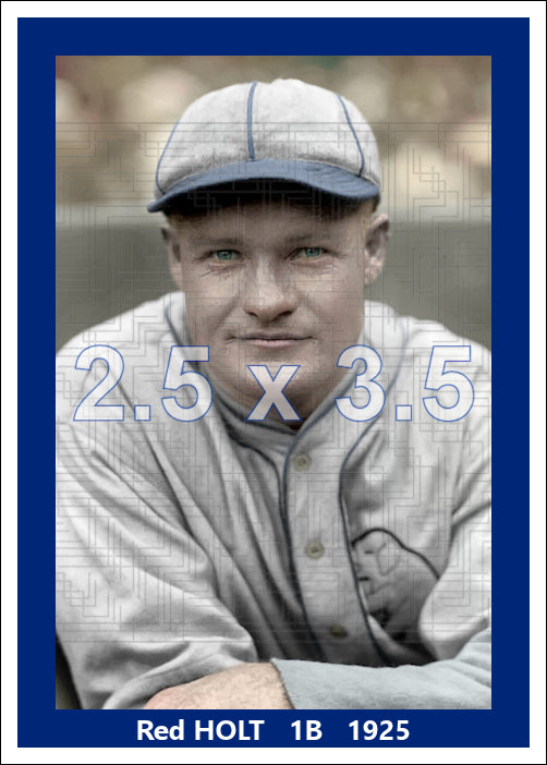 Red Holt - 1925 Philadelphia Athletics - choose a size & style