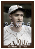 Red Kress - 1928 St. Louis Browns - choose a size & style