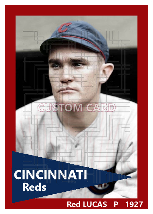 Red Lucas - 1927 Cincinnati Reds - choose a size & style