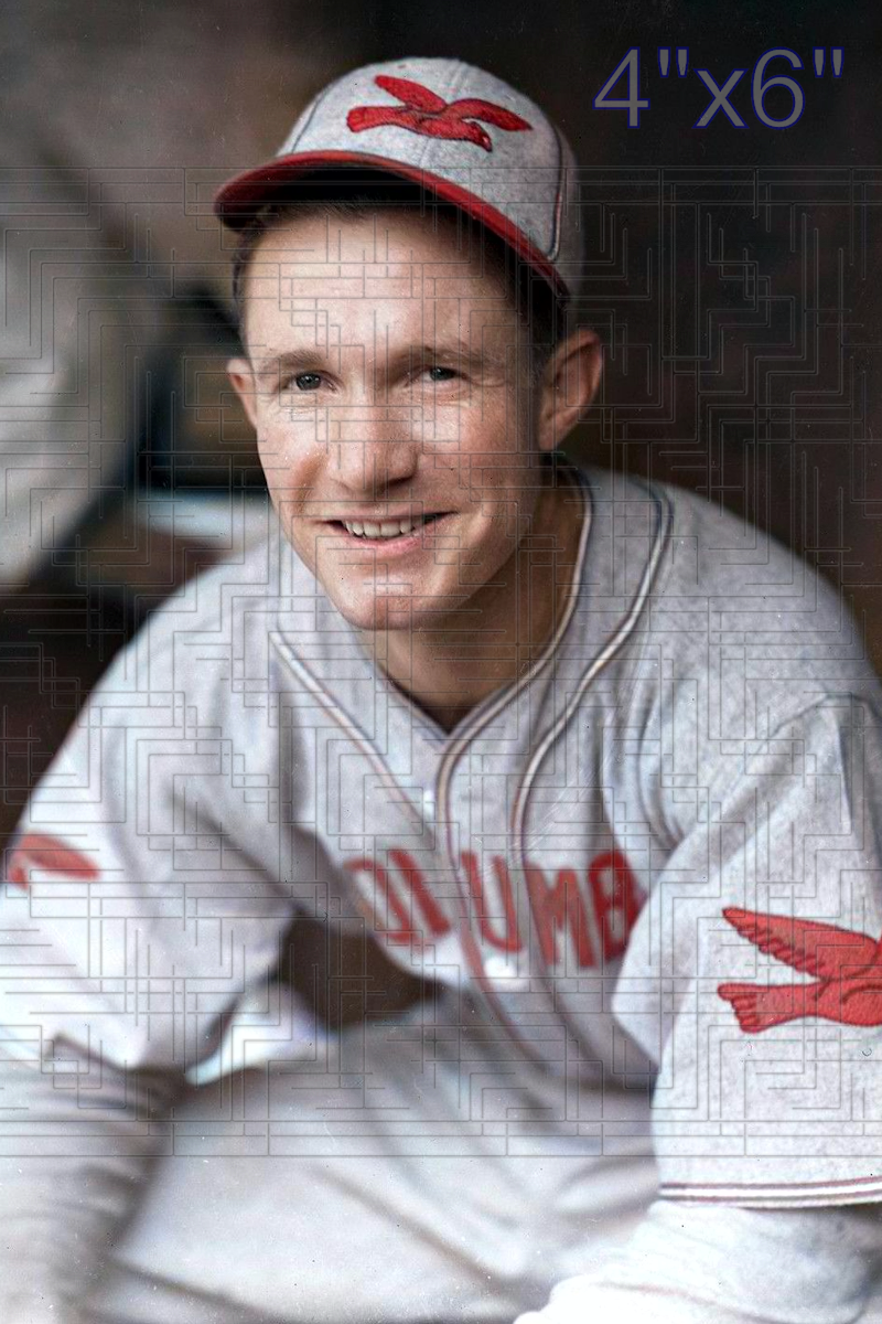 Red Lynn - 1936 Columbus Red Birds - choose a size & style