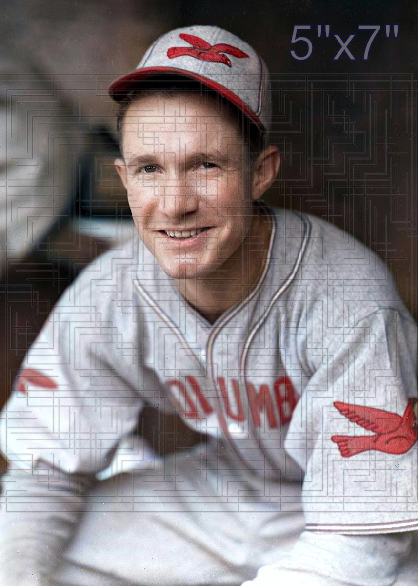 Red Lynn - 1936 Columbus Red Birds - choose a size & style