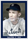 Red Lynn - 1939 Detroit Tigers - choose a size & style