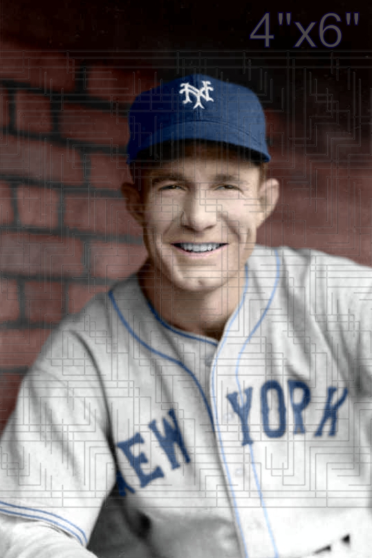 Red Lynn - 1939 New York Giants - choose a size & style