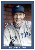 Red Lynn - 1939 New York Giants - choose a size & style
