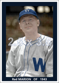 Red Marion - 1943 Washington Senators - choose a size & style
