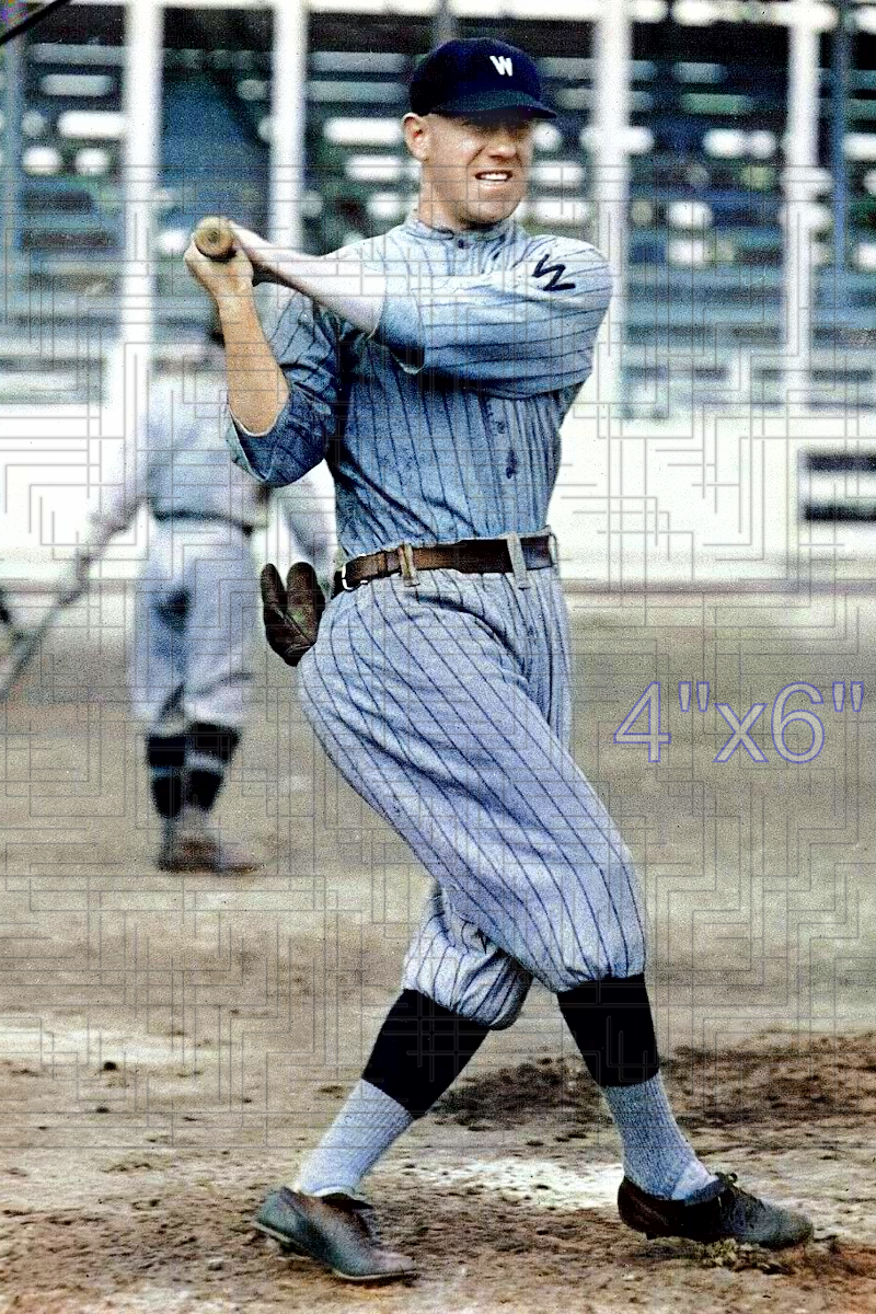 Red Shannon - 1920 Washington Senators - choose a size & style