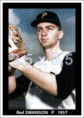 Red Swanson - 1957 Pittsburgh Pirates - choose a size & style