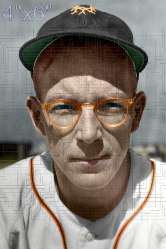 Red Webb - 1949 New York Giants - choose a size & style