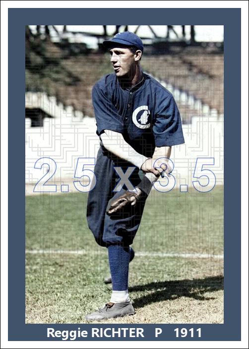 Reggie Richter - 1911 Chicago Cubs - choose a size & style