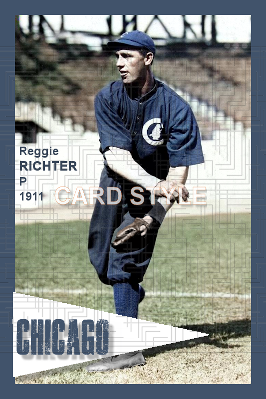 Reggie Richter - 1911 Chicago Cubs - choose a size & style