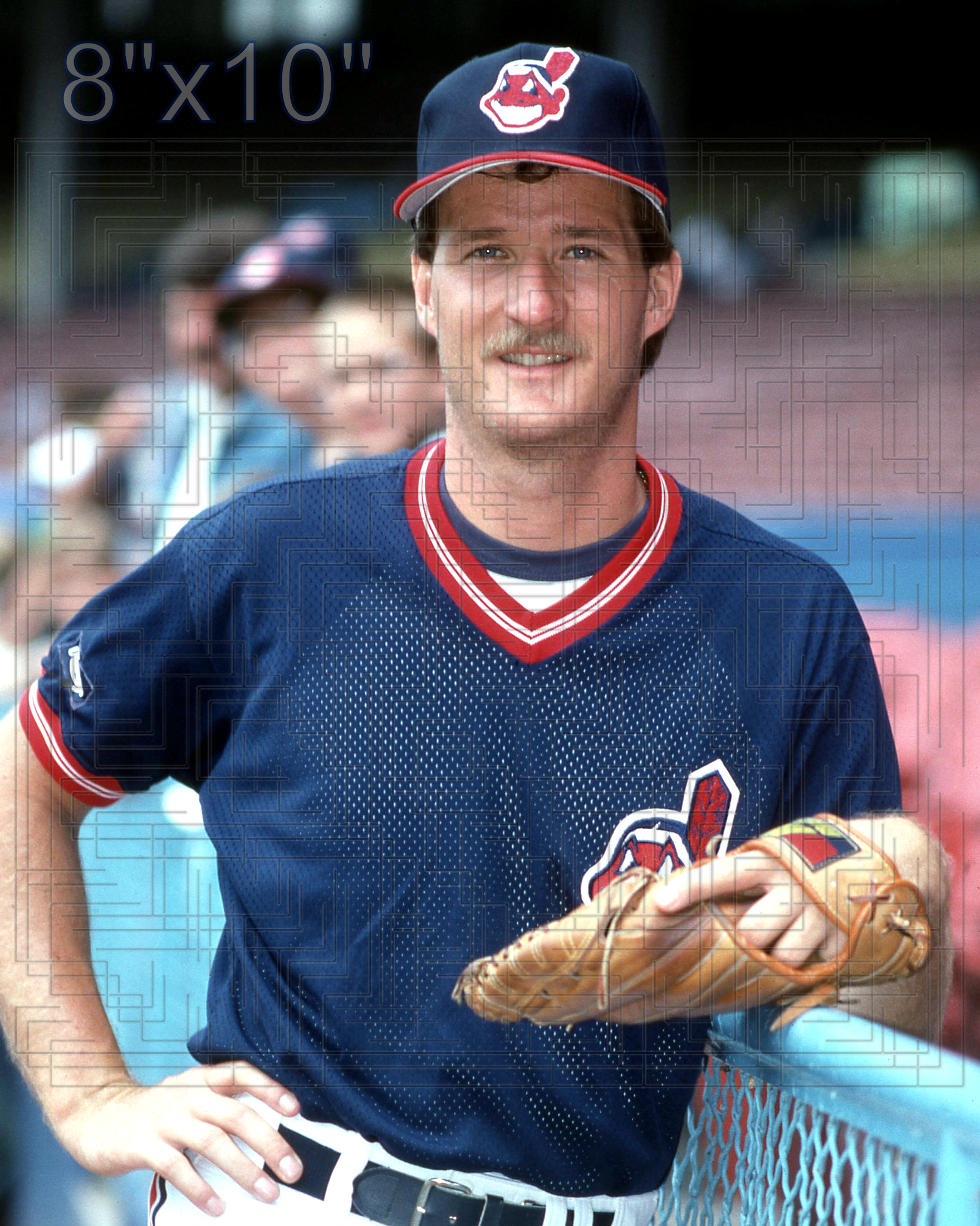 Reggie Ritter - 1987 Cleveland Indians - choose a size & style
