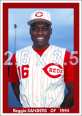 Reggie Sanders - 1994 Cincinnati Reds - choose a size & style