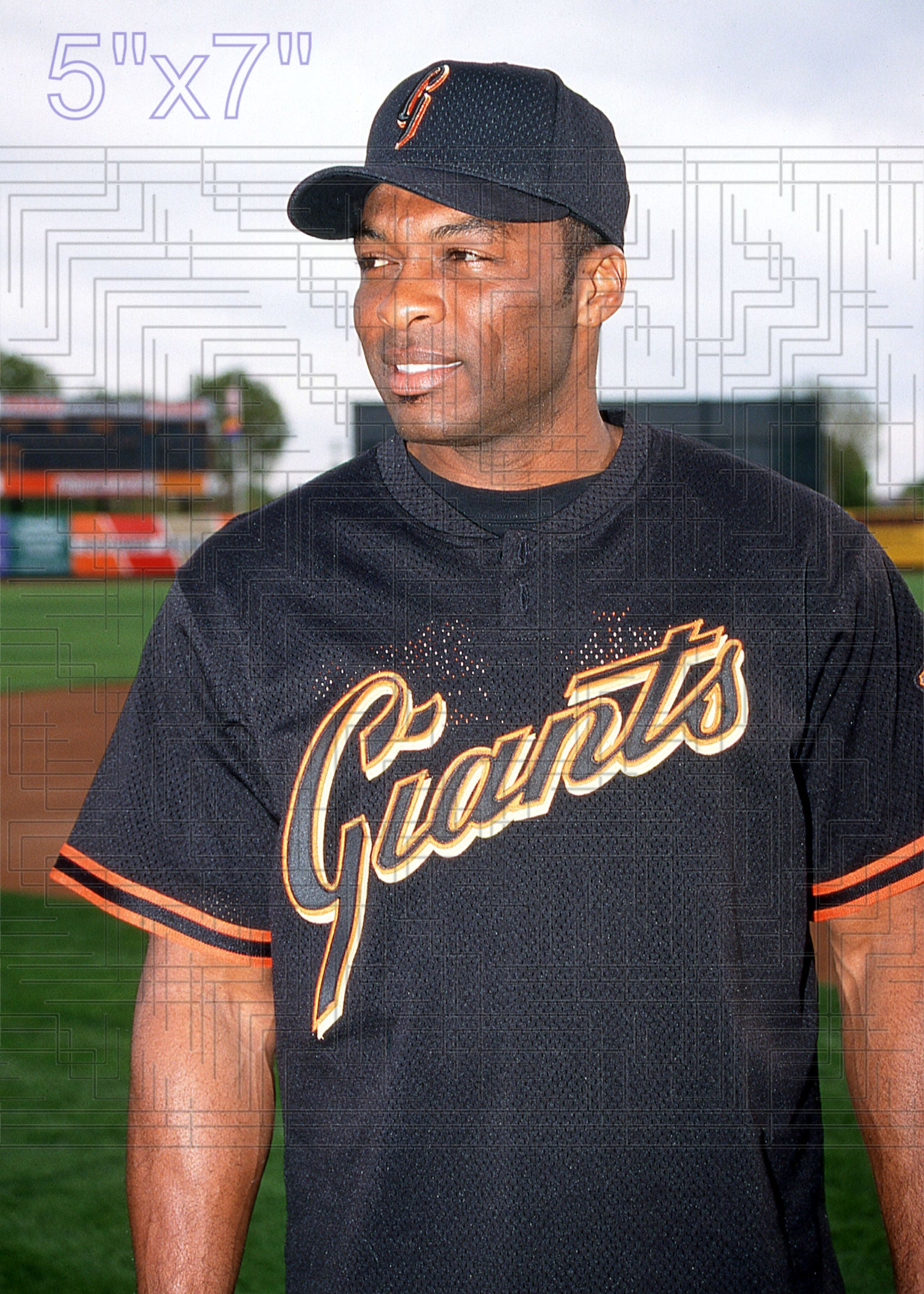 Reggie Sanders - 2002 San Francisco Giants - choose a size & style