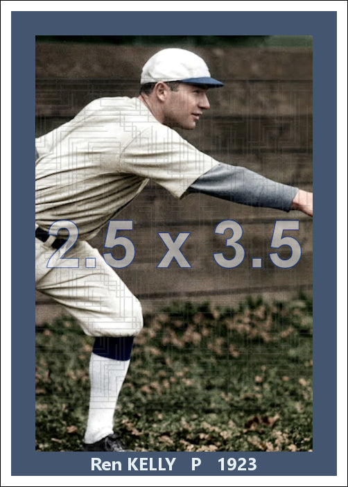 Ren Kelly - 1923 Philadelphia Athletics - choose a size & style