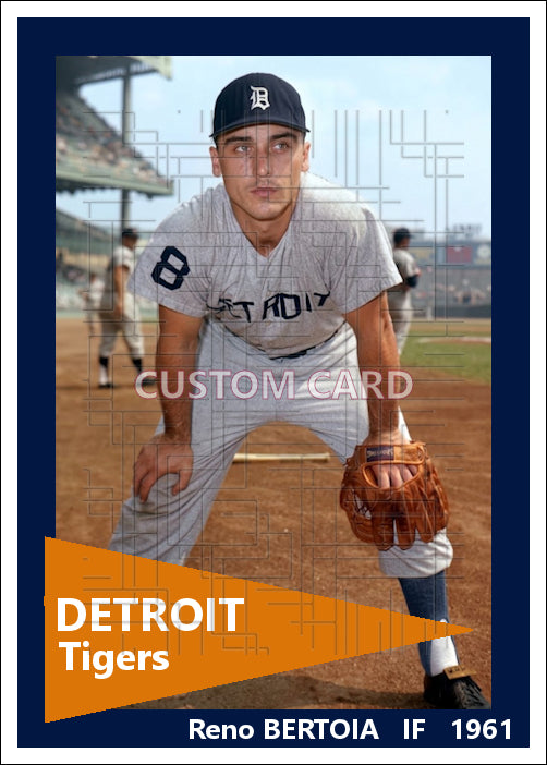 Reno Bertoia - 1961 Detroit Tigers - choose a size & style