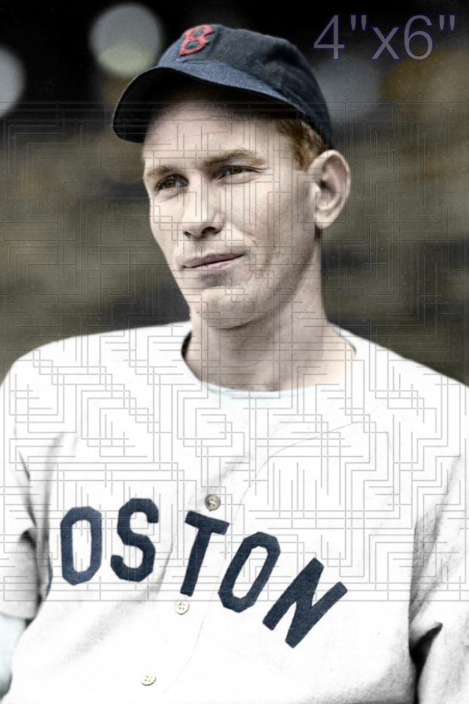 Rex Cecil - 1944-45 Boston Red Sox - choose a size & style