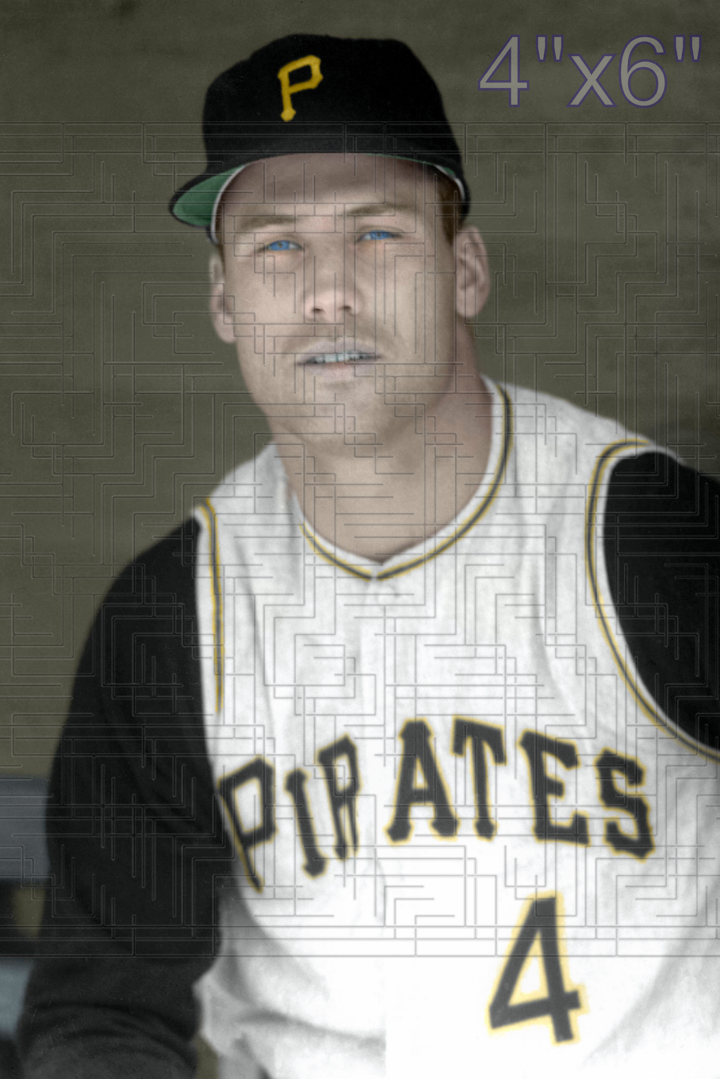 Rex Johnston - 1964 Pittsburgh Pirates - choose a size & style