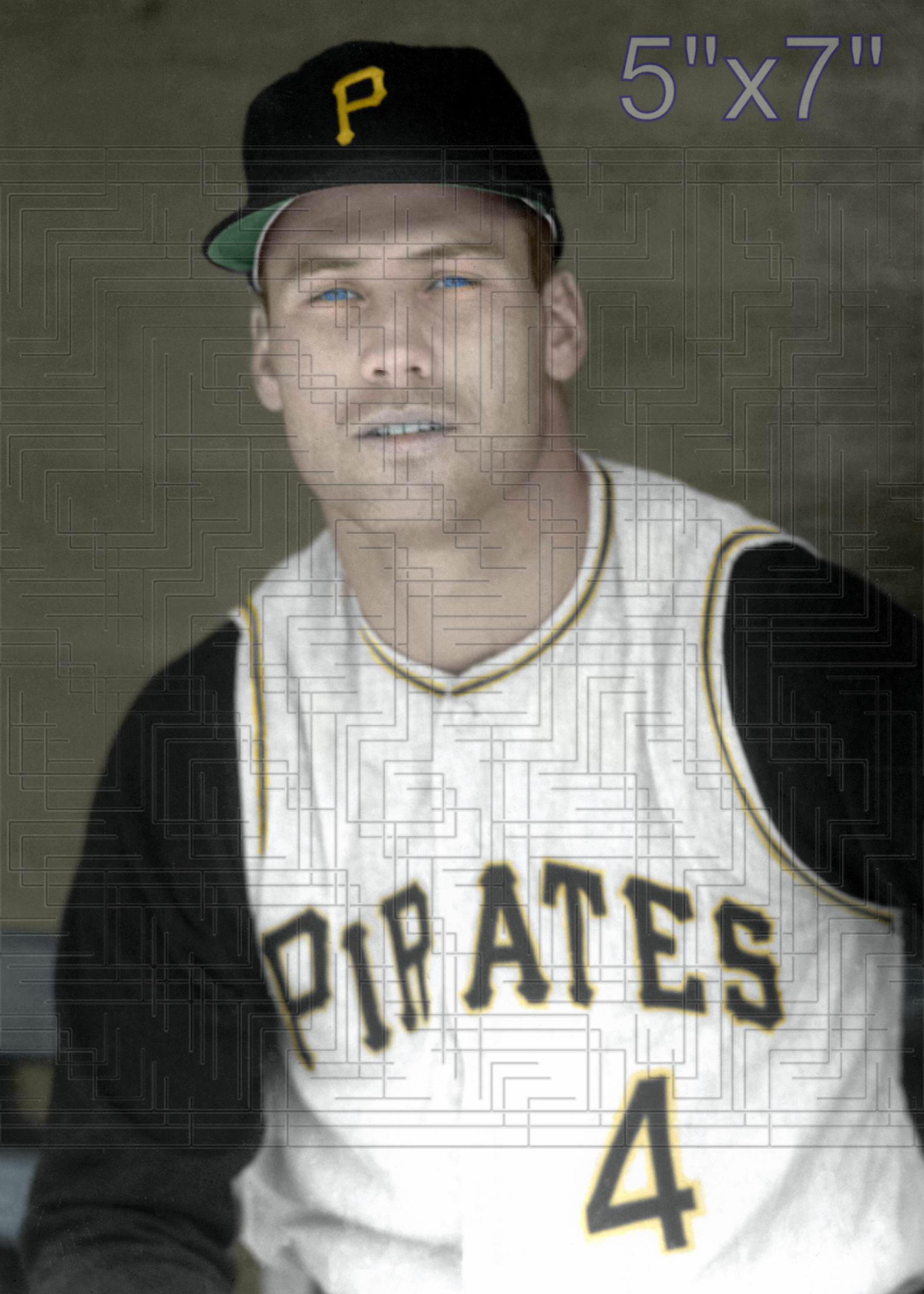 Rex Johnston - 1964 Pittsburgh Pirates - choose a size & style