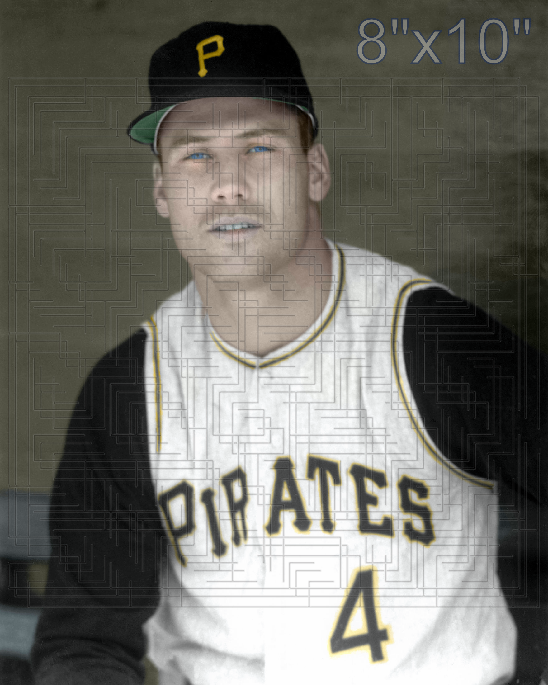 Rex Johnston - 1964 Pittsburgh Pirates - choose a size & style