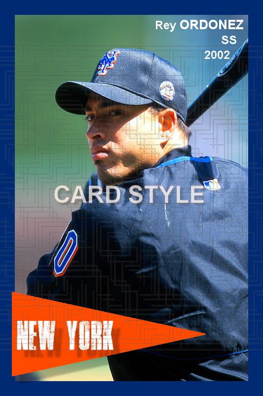 Rey Ordonez - 2002 New York Mets - choose a size & style
