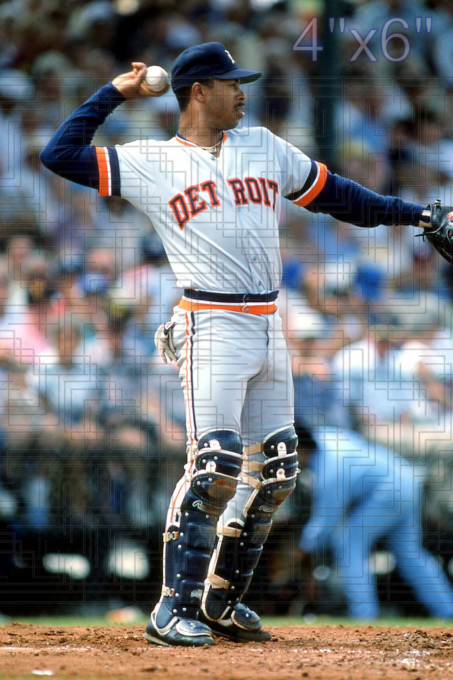 Rey Palacios - 1987 Detroit Tigers - choose a size & style