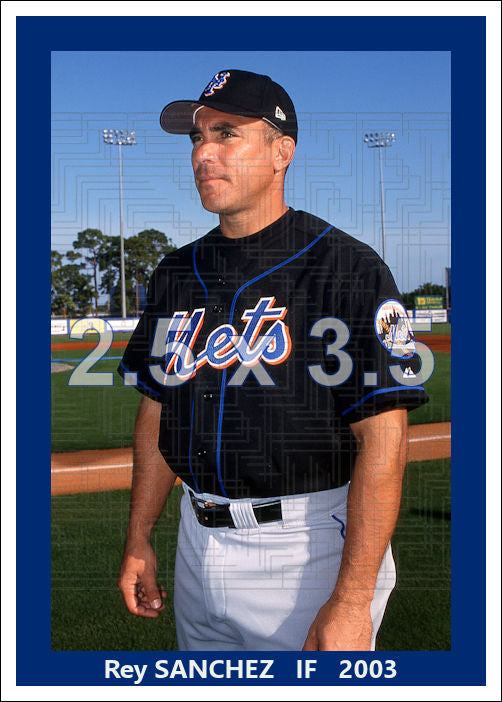 Rey Sanchez - 2003 New York Mets - choose a size & style
