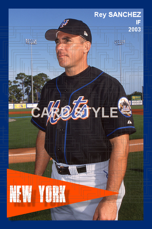 Rey Sanchez - 2003 New York Mets - choose a size & style