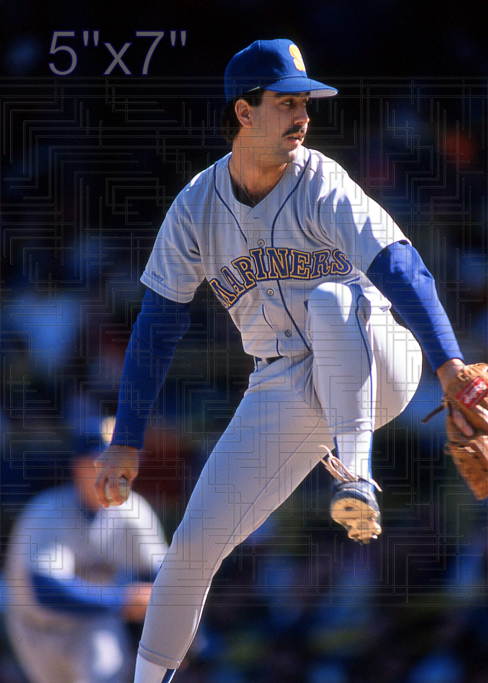Rich DeLucia - 1990 Seattle Mariners - choose a size & style