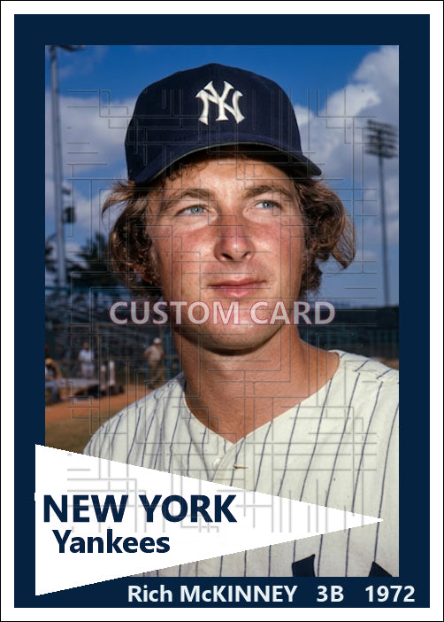 Rich McKinney - 1972 New York Yankees - choose a size & style