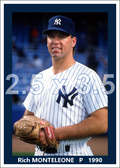 Rich Monteleone - 1990 New York Yankees - choose a size & style