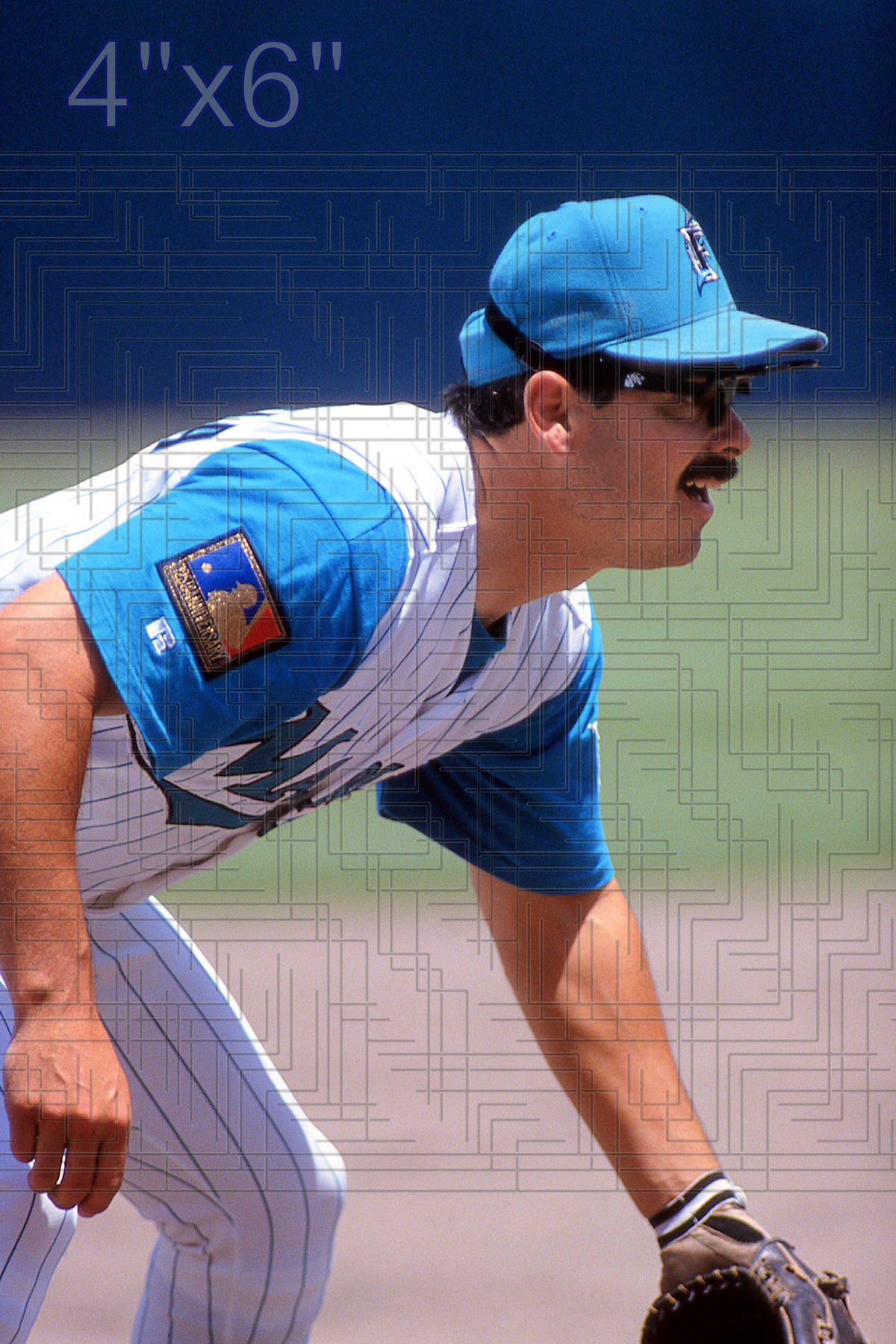 Rich Renteria - 1994 Florida Marlins - choose a size & style