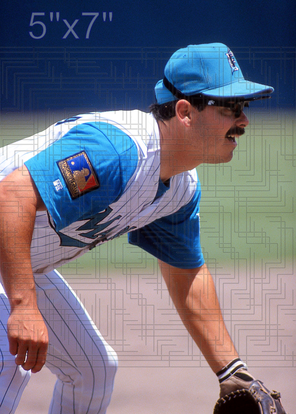 Rich Renteria - 1994 Florida Marlins - choose a size & style