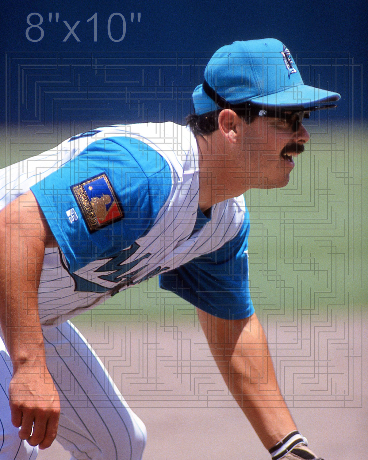 Rich Renteria - 1994 Florida Marlins - choose a size & style